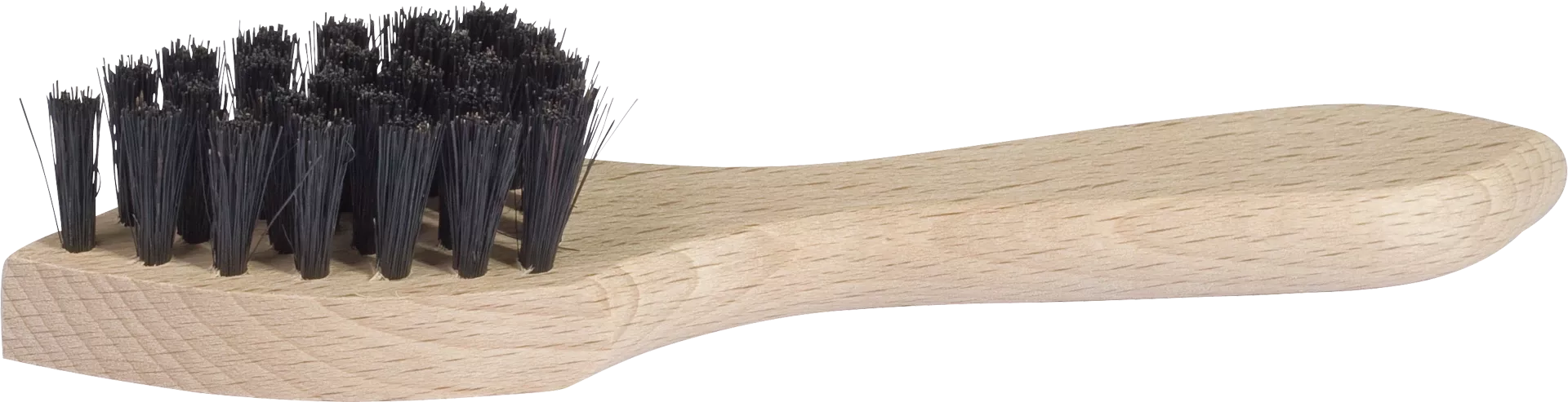 Redecker Shoe Polish Applicator Brush Black Bristle 17.5cm