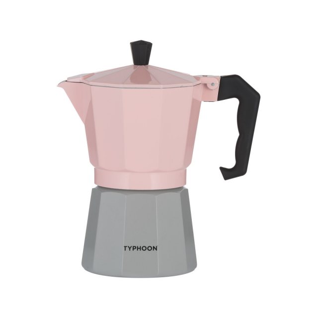 Typhoon Venice Silver 9 Cup Espresso Maker