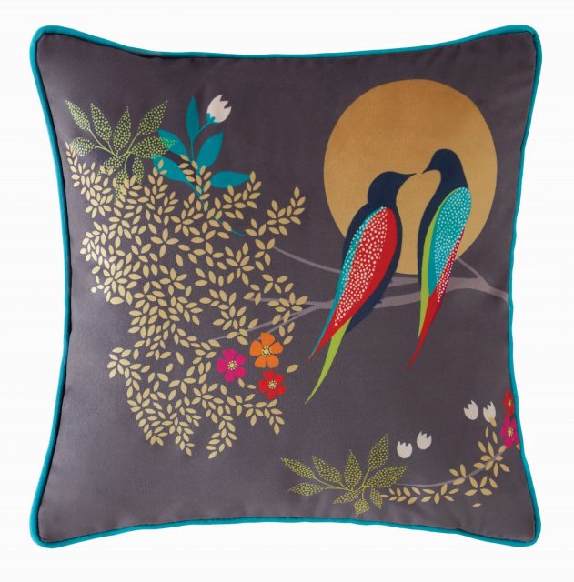 Sara Miller Birds At Dusk Cushion 30x30cm