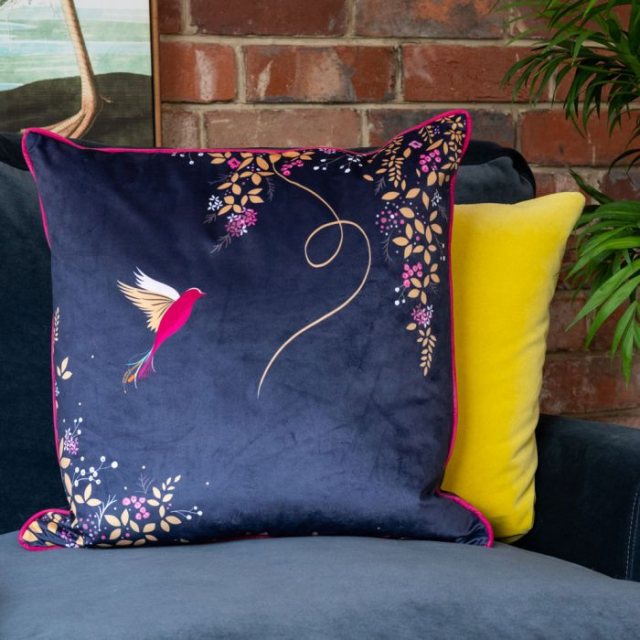 hummingbird cushion