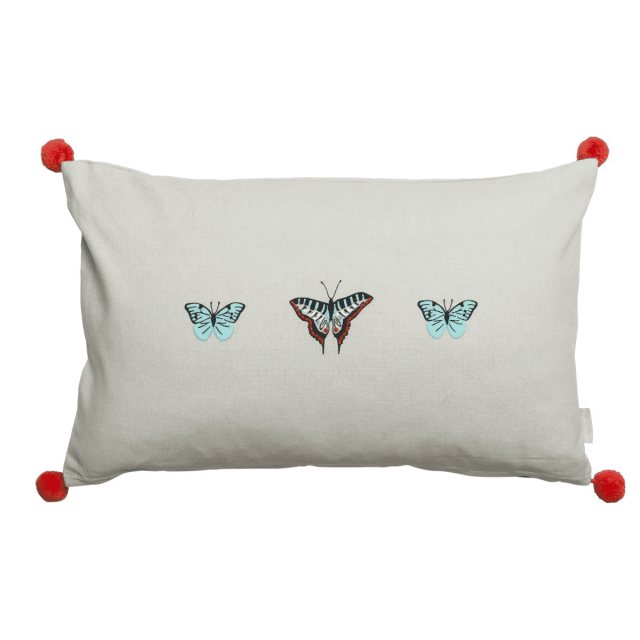 Sophie Allport Sophie Allport Butterflies Embroidered Cushion
