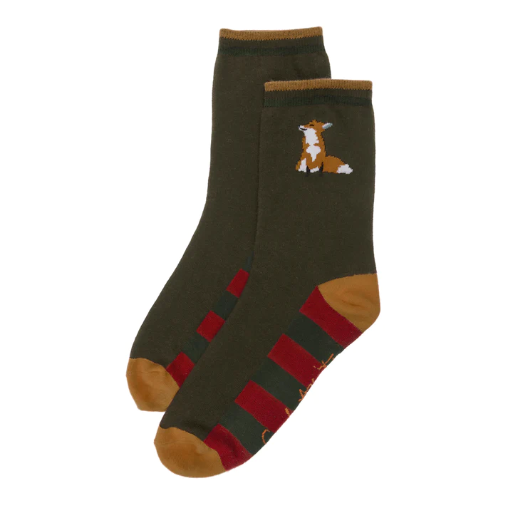 Sophie Allport Foxes Mens Socks