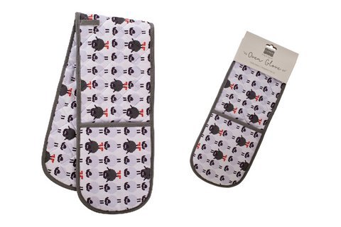 Ewe Funny Double Oven Gloves