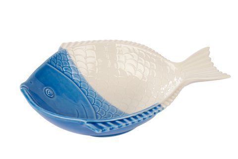 Blue Fish Shaped Dish