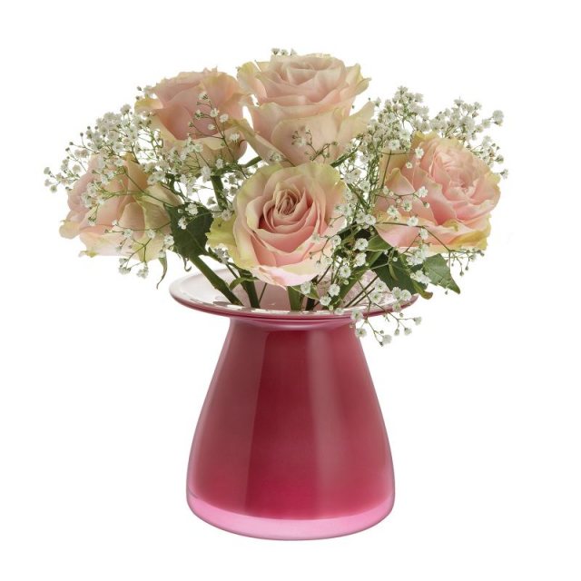 Juno Mulberry Short Vase