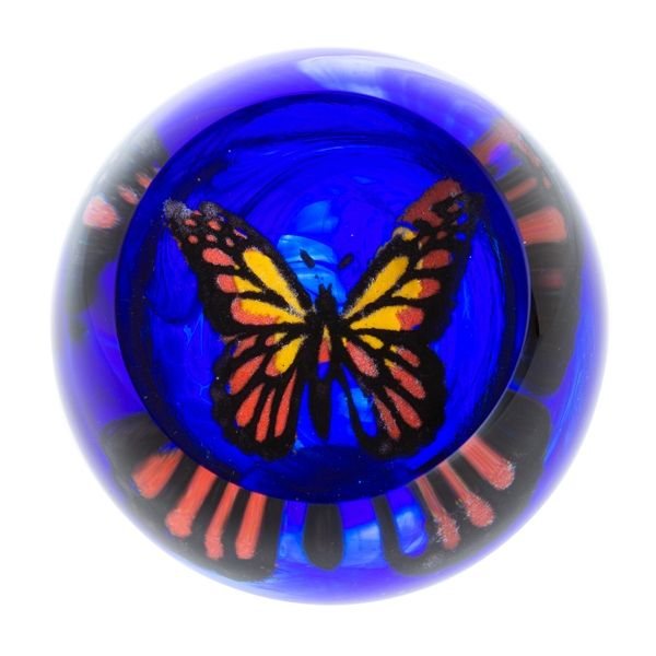 Abstract Butterfly Proud Monarch Paperweight