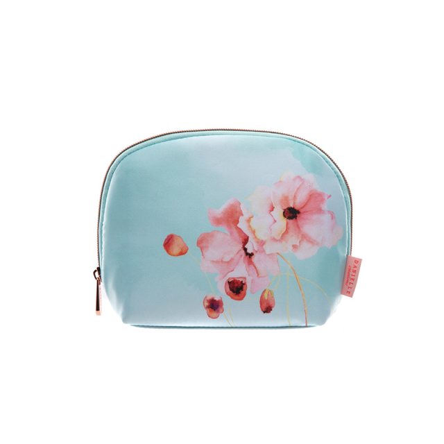Sara Miller Black Bamboo Small Zip Purse