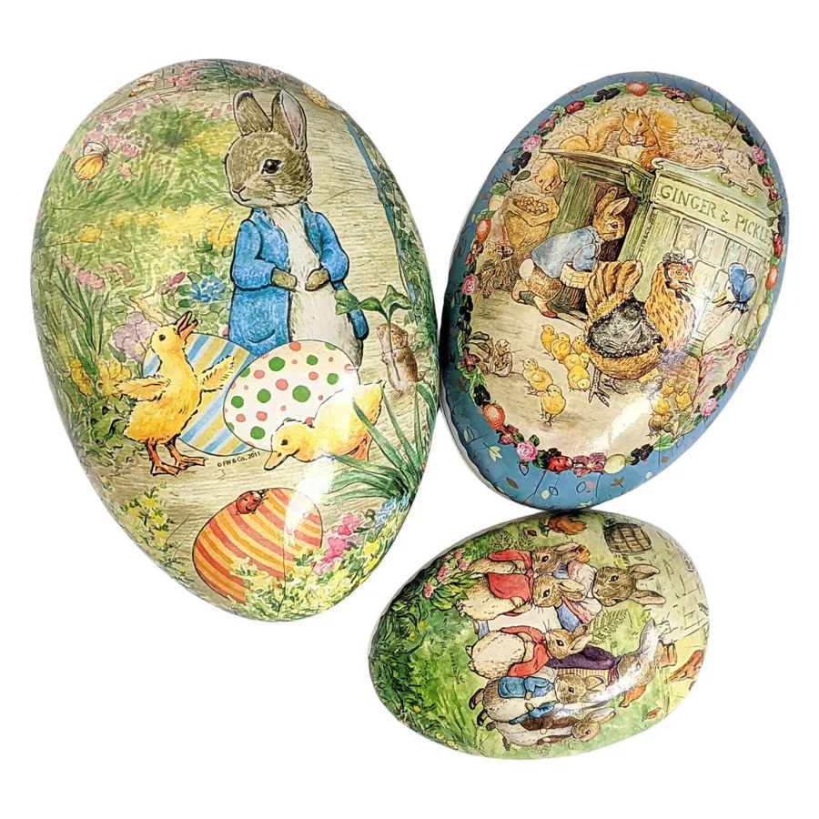 Beatrix Potter Cardboard Easter Egg 12cm