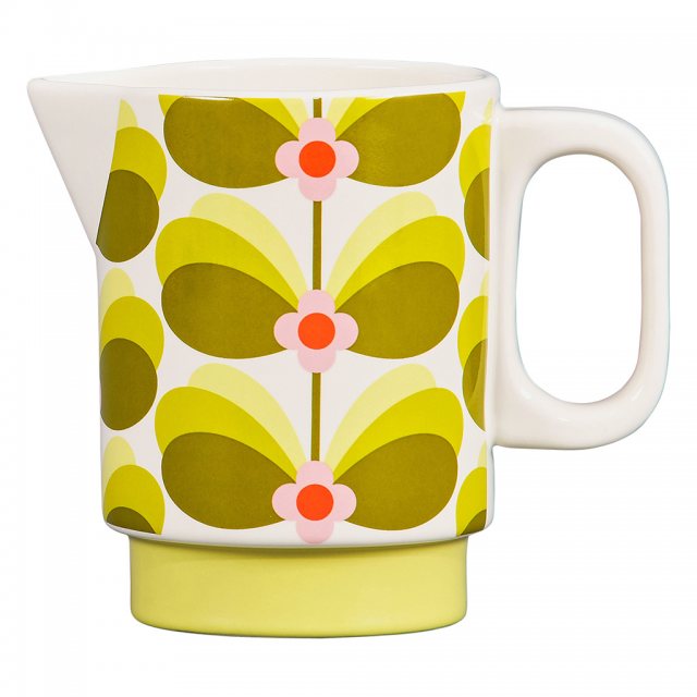 Orla Kiely Orla Kiely Scribble Sunflower Blue Quite Big Mug