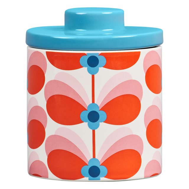 Orla Kiely Orla Kiely Scribble Sunflower Blue Quite Big Mug