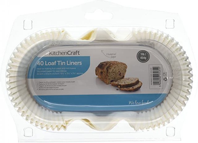Kitchen Craft Non Stick Loaf Tin Liners