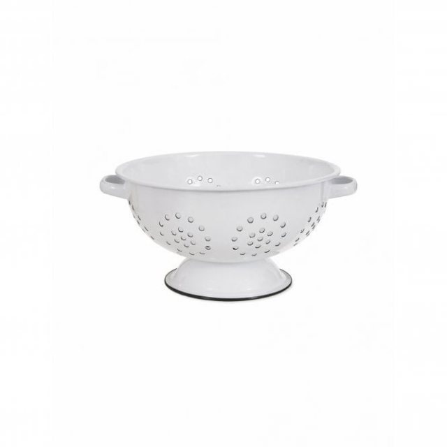 Garden Trading Colander Enamel White