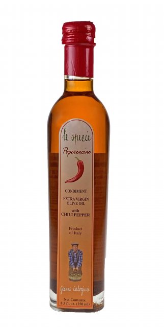 Gianni Calogiuri Olio Extra Al Peperoncino - Hot Chilli Olive Oil 250ml