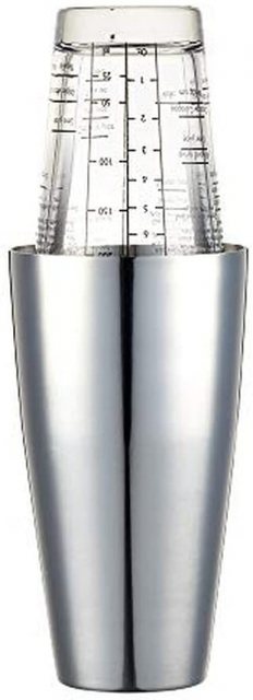 Kitchen Craft Bar Craft Traditional Boston Cocktail Shaker 400ml