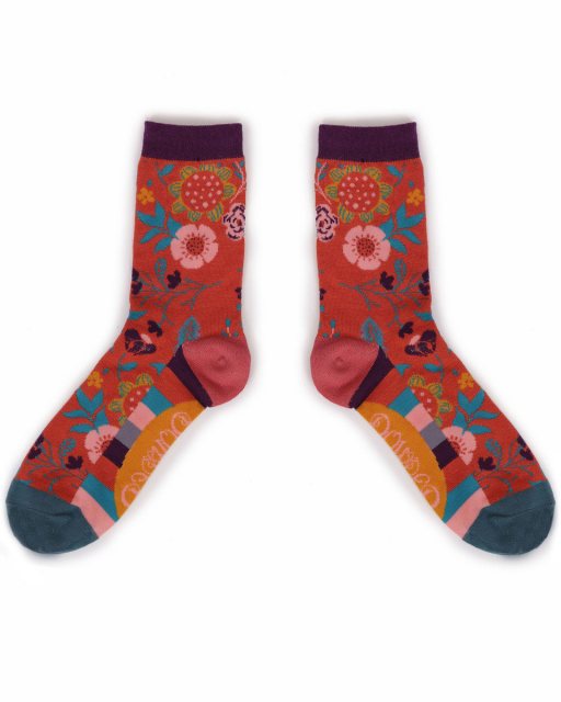 Scandi Floral Socks