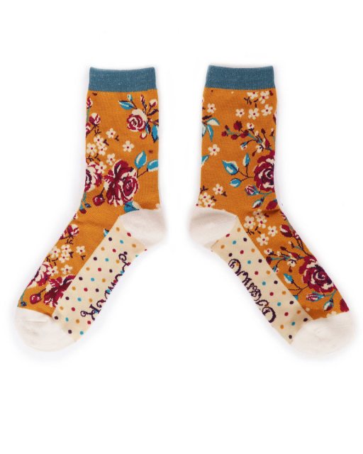 Rosebud Ankle Socks