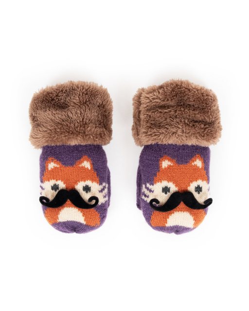 Cozy Kids Fox Mittens