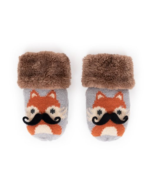 Cosy Kids Fox Mittens