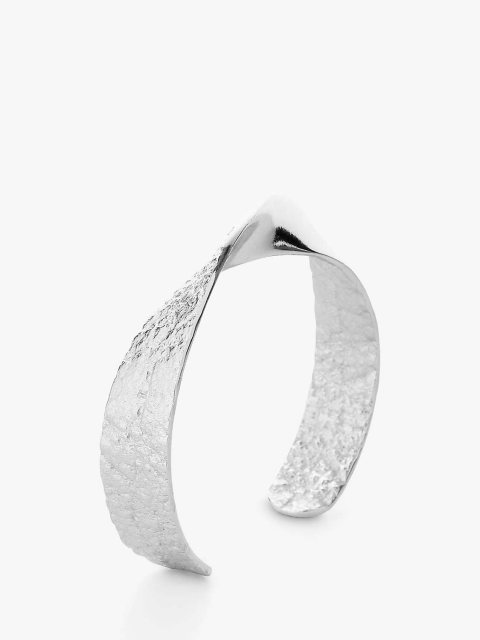Reflection Bangle Silver