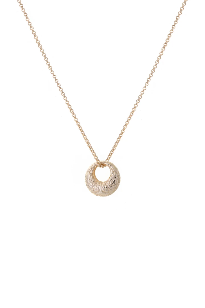 Dome Necklace Gold