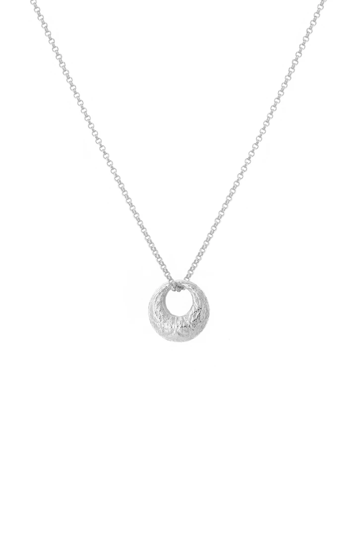 Dome Necklace Silver