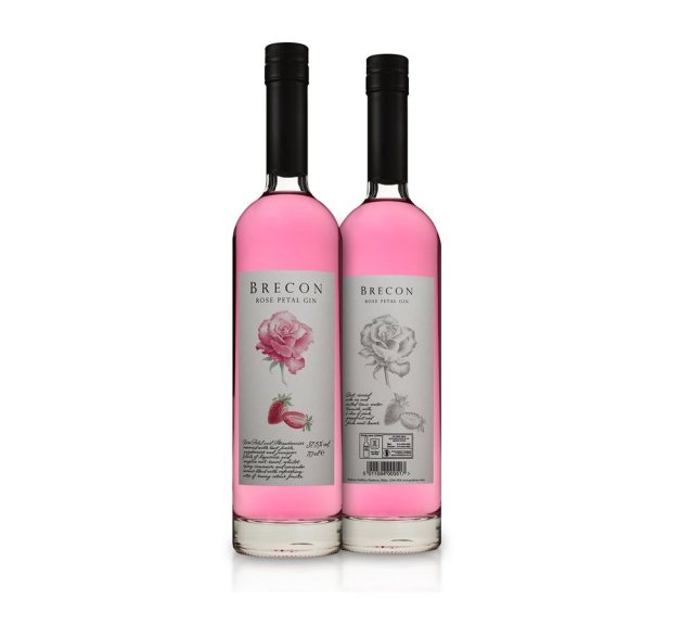 Brecon Rose Petal Gin 70cl