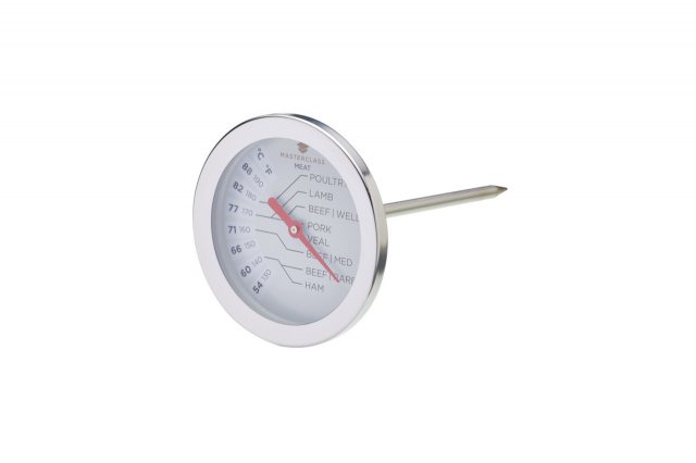 MasterClass Large Stainless Steel Meat Thermometer