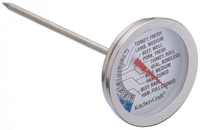KitchenCraft Stainless Steel Meat Thermometer
