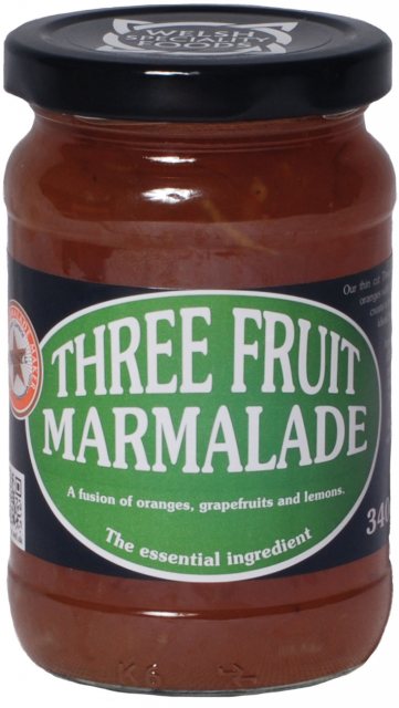 Welsh Speciality Foods Three Fruit Marmalade 340g