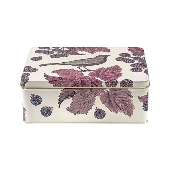 Thornback & Peel Thornback & Peel Blackbird & Bramble Deep Rectangular Tin