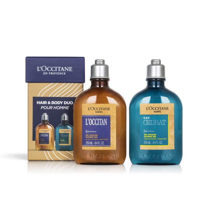 L'Occitane L'Occitane Homme Shower Gel For Hair & Body 250ml