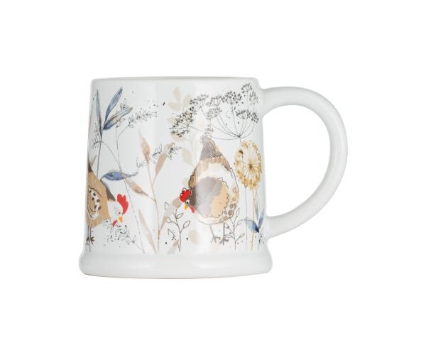 Price & Kensington Country Hens Footed Mug