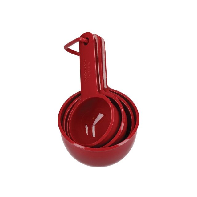 Kitchen Aid Kitchen Aid Set of 4 Measuring Cups Empire Red
