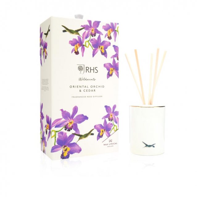 Royal Horticultural Society RHS Oriental Orchid & Cedar Diffuser