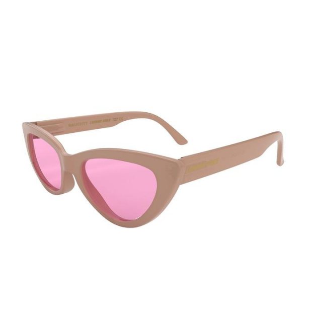 Newgate Naughty Sunglasses Soft Matte Pink/Light Pink
