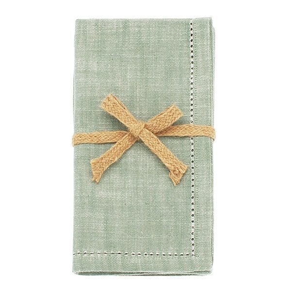 Walton & Co Walton & Co Chambray Napkin Moss Set Of 4