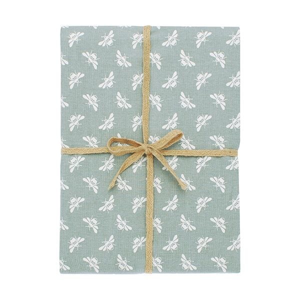 Walton & Co Dartington Crystal Artisan Collection Round Vase - Moss Green