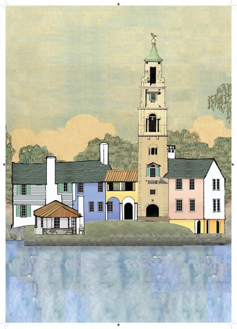 Portmeirion Cymru O’r Môr, Clough Williams-Ellis| From the Sea, Clough Williams-Ells