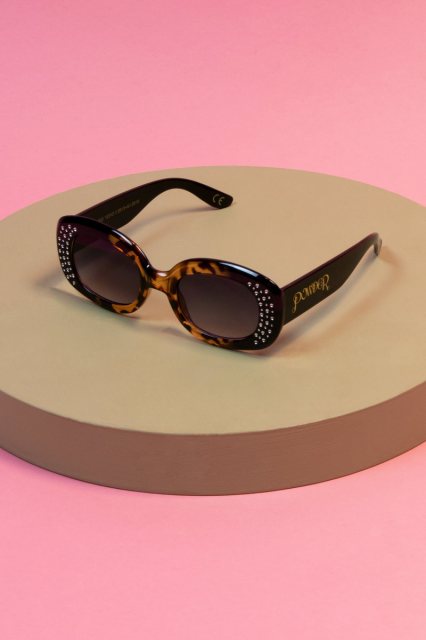 Powder Powder Evelyn Limited Edition Sunglasses Mahogany