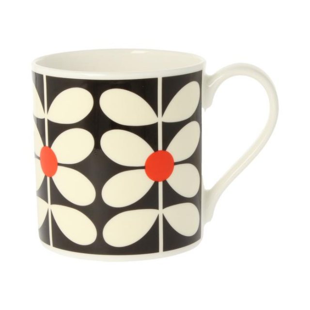 Orla Kiely Sixties Stem Navy Mug