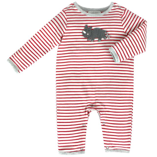 Albetta Albetta Crochet Sweetheart Babygro