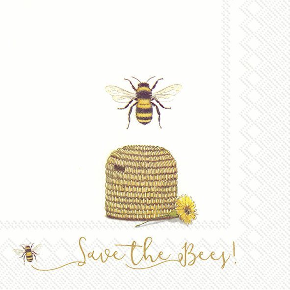 Napkins Save The Bees