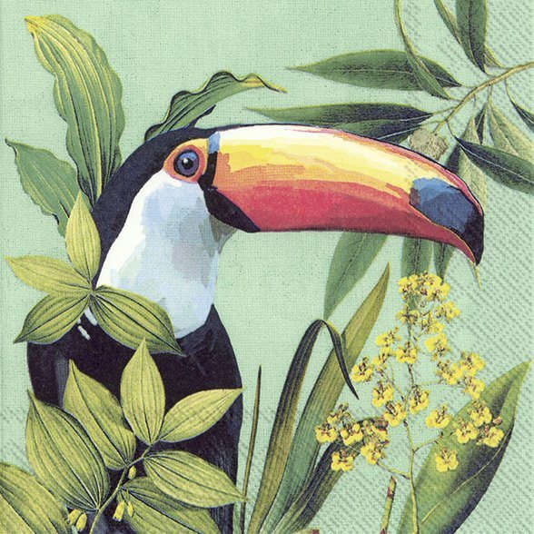 Napkins Toucan In Paradise