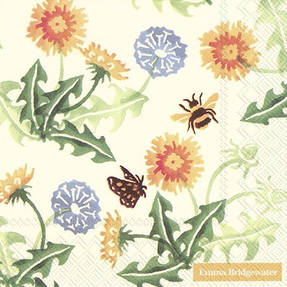 Emma Bridgewater Napkins - Dandelion Cream