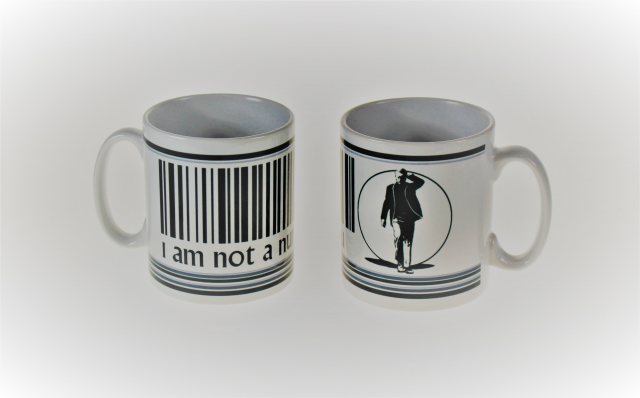 The Prisoner The Prisoner Barcode Mug 'I am Not a Number'