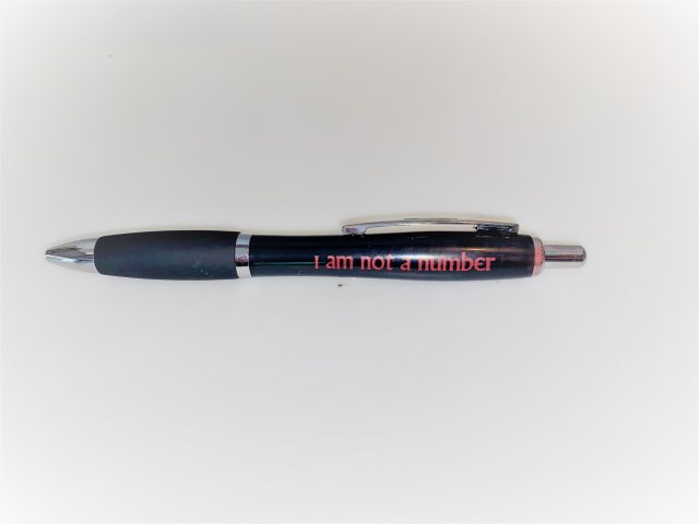 PRISONER Solid Black Pen