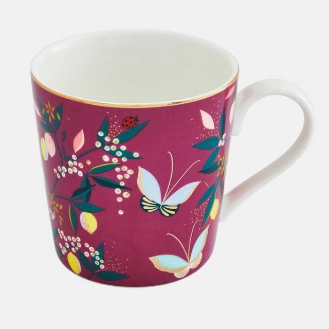 Sara Miller London Sara Miller Orchard Mug Navy