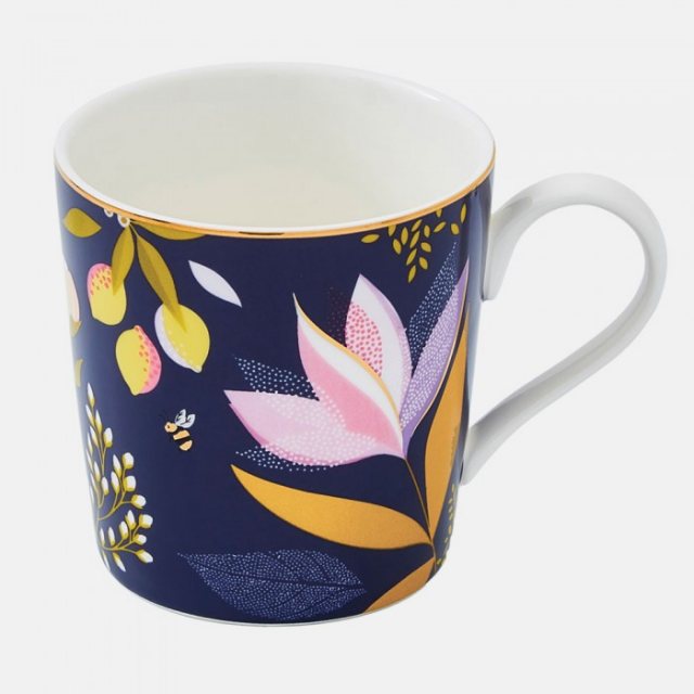 Sara Miller London Sara Miller Orchard Mug Navy