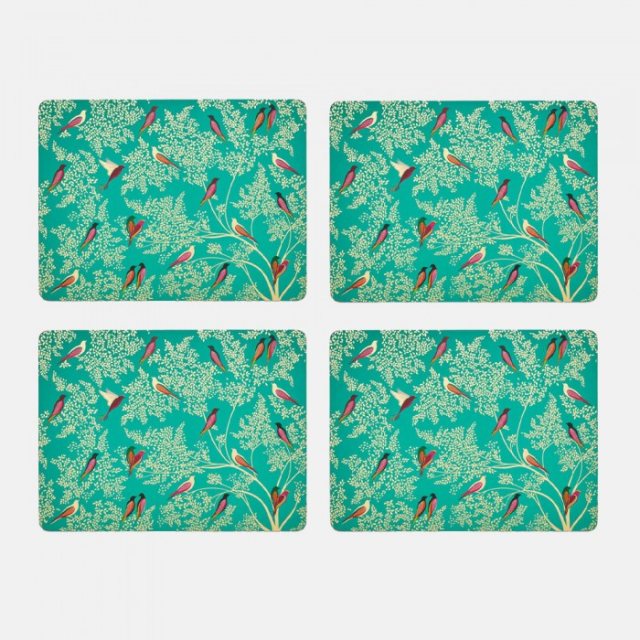 Sara Miller London Sara Miller Chelsea Placemats Set of 4 Green