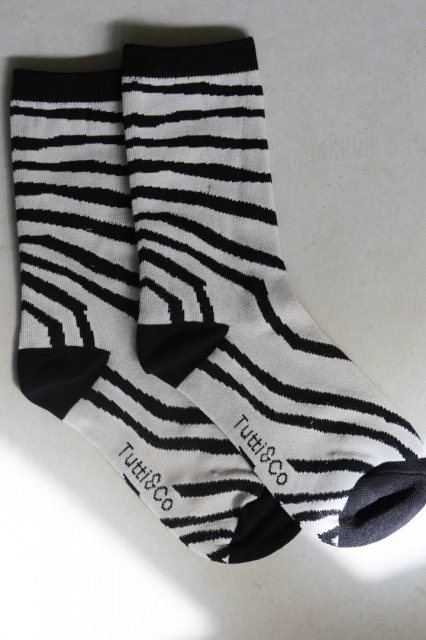 Tutti & Co Tutti & Co Zebra Socks